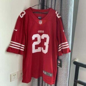 San Francisco 49ers Christian McCaffrey #23 Red Jersey